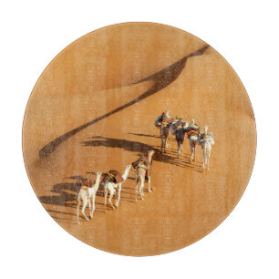 Tabla De Cortar Desiertos Caminata tuareg con camellos