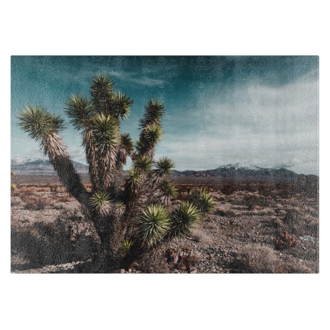Tabla De Cortar Desiertos | Cholla Cactus (Anverso)