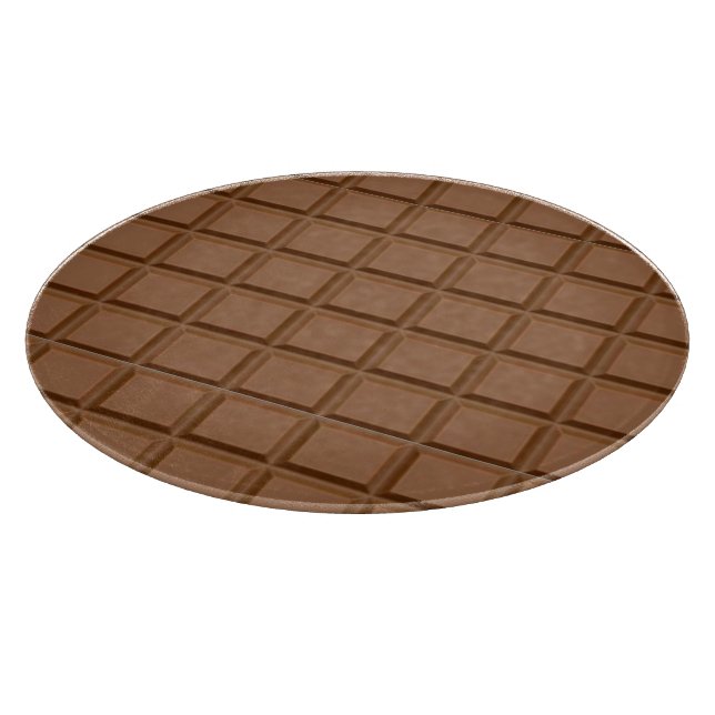 Tabla De Cortar Deslumbramiento de Chocolate Lover (Borde)