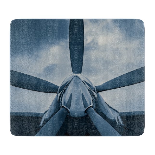 Tabla De Cortar ¡Despejar hélice! (Anverso)