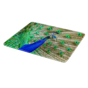 Tabla De Cortar Desplome de pavo real