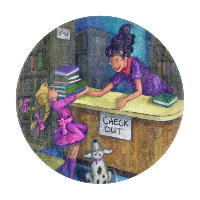 Tabla De Cortar Desproteger biblioteca (Anverso)