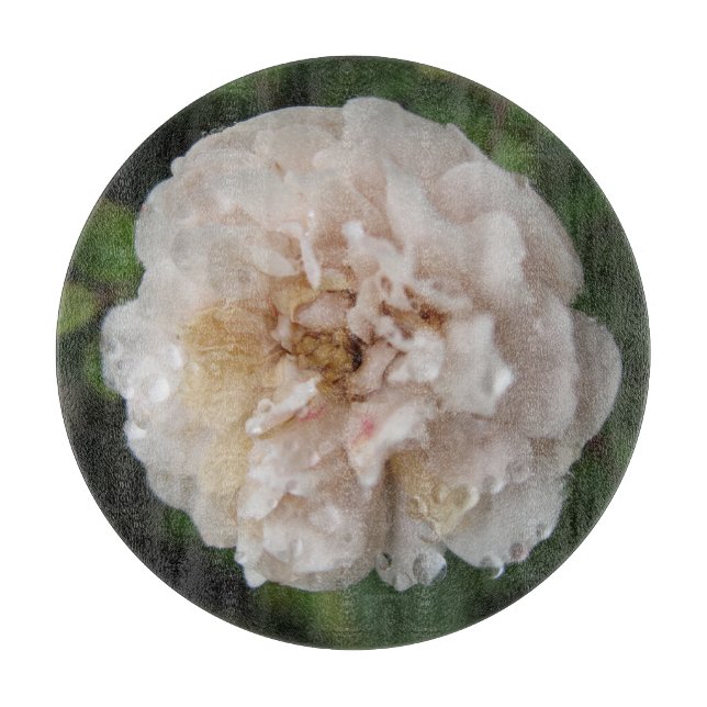 Tabla De Cortar Dew on a Flower (Anverso)