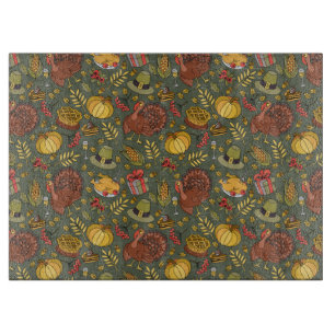 Tabla De Cortar Día de Acción de Gracias