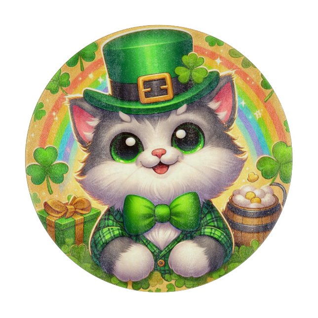 Tabla De Cortar Día de San Patricio (Anverso)