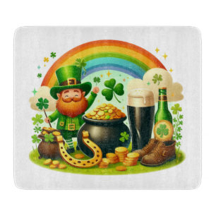 Tabla De Cortar Día de San Patricio, bonito y caprichoso