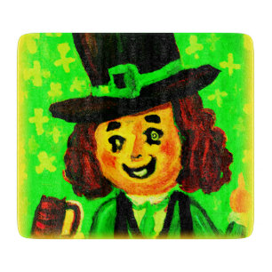 Tabla De Cortar Día festivo de San Patricio. ¡Hazte con una en Zaz