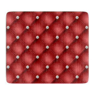 Tabla De Cortar Diamante Rojo