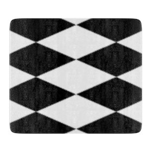 TABLA DE CORTAR DIAMANTES NEGROS Y BLANCOS
