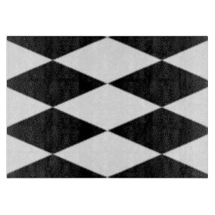 TABLA DE CORTAR DIAMANTES NEGROS Y BLANCOS