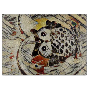Tabla De Cortar Dibujo de búho