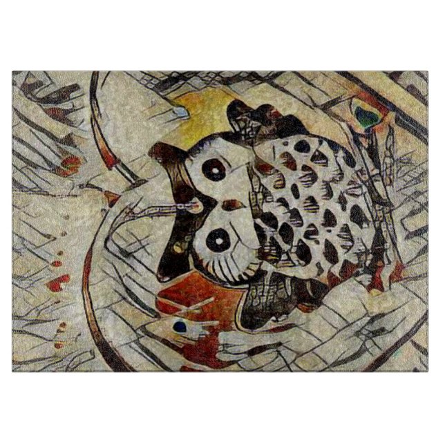 Tabla De Cortar Dibujo de búho (Anverso)
