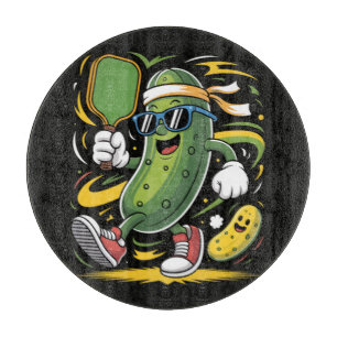 Tabla De Cortar Dill pickle jugando pickleball