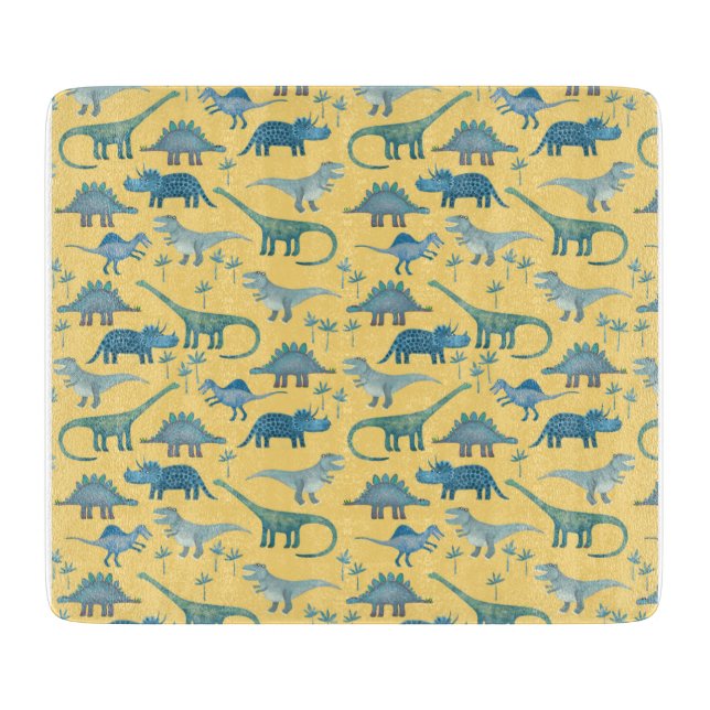 Tabla De Cortar Dinosaurio cutáneo (Anverso)
