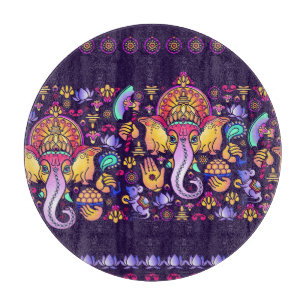 Tabla De Cortar Dios hindú Ganesh: Festivo sin costuras