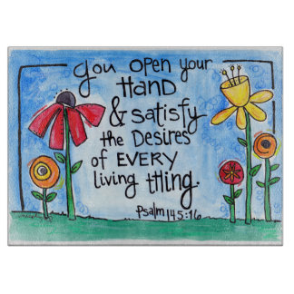 Tabla De Cortar Dios satisface nuestro cada deseo