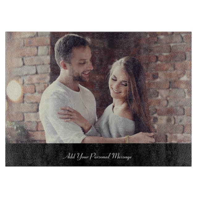 Tabla De Cortar Diseñar su propia foto (Anverso)