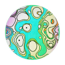 Tabla De Cortar Diseño de arte con patrones modernos