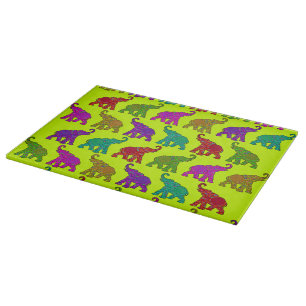 Tabla De Cortar Diseño de baldosas para el patrón Elephant Walk