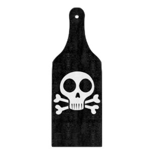 Tabla De Cortar Diseño de calavera pirata