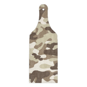 Tabla De Cortar Diseño de Camo Marrón