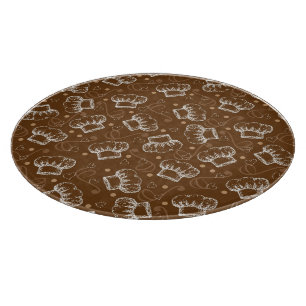 Tabla De Cortar Diseño de cocina con gorra del chef