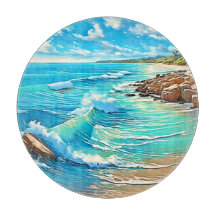 Diseño de escena de rock costero