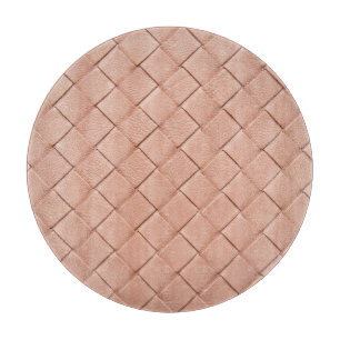 Tabla De Cortar Diseño de fondo de textura de cuero de tejido