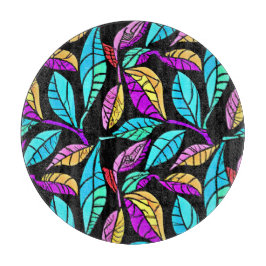 Tabla De Cortar Diseño de hojas de vidrio mantenidas