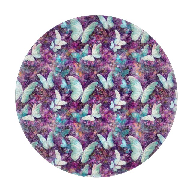 Tabla De Cortar Diseño de la serie de mariposa mística 7 (Anverso)