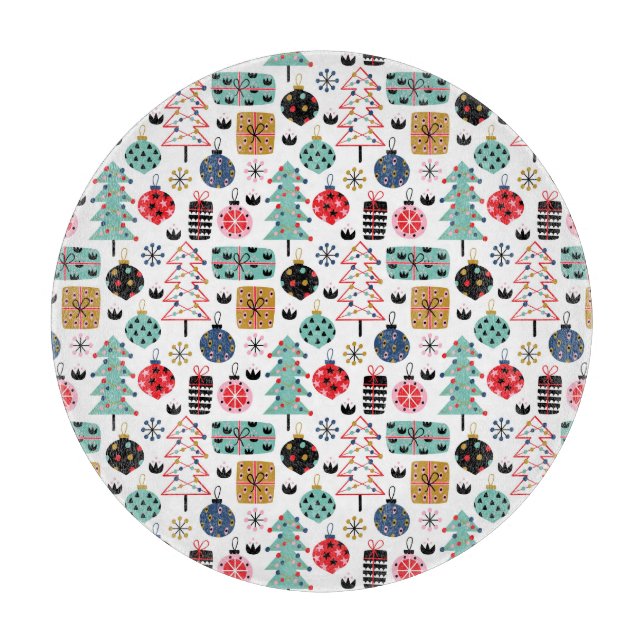 Tabla De Cortar Diseño de navidades (Anverso)