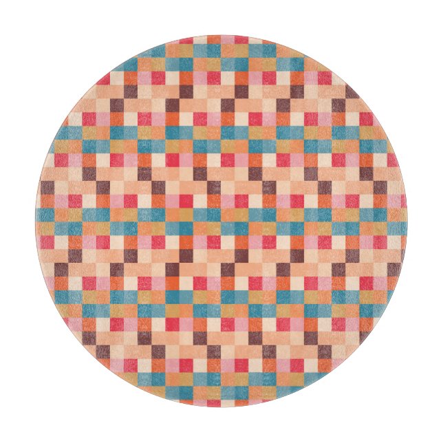 Tabla De Cortar Diseño de patrones abstractos modernos (Anverso)