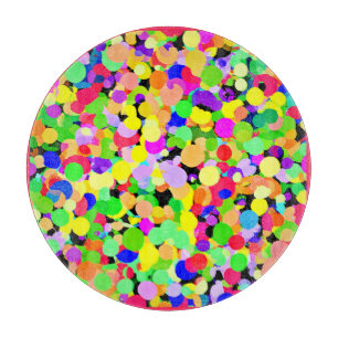 Tabla De Cortar Diseño de patrones de fusión colorida