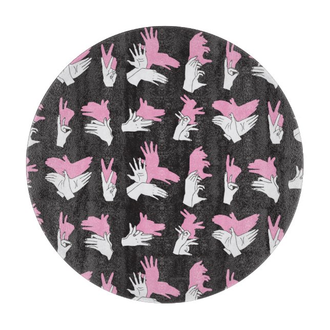 Tabla De Cortar Diseño de patrones de sombra de cosecha (Anverso)