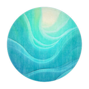 Tabla De Cortar Diseño de Waves Resumen de la Serenidad del Océano