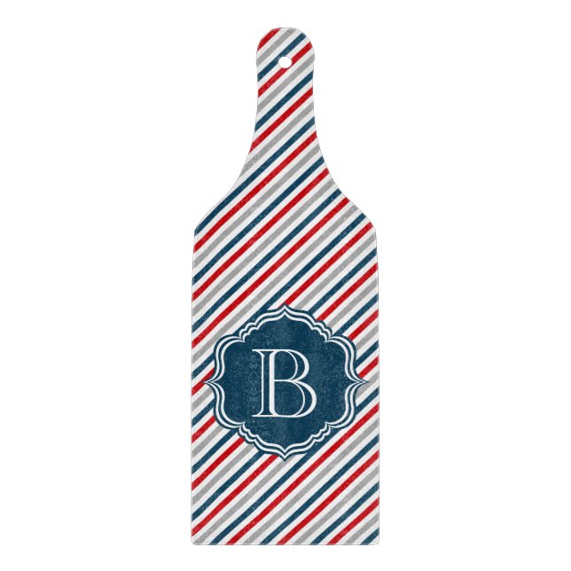 Tabla De Cortar Diseño del monograma (Anverso)