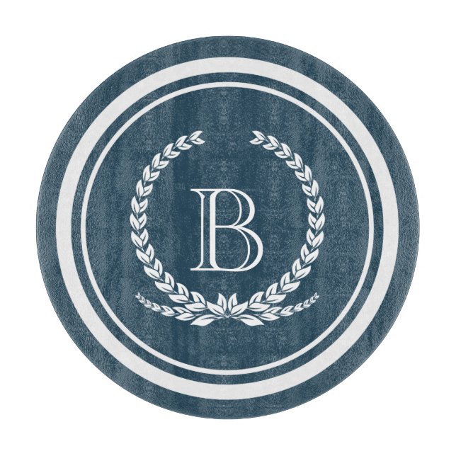 Tabla De Cortar Diseño del monograma (Anverso)