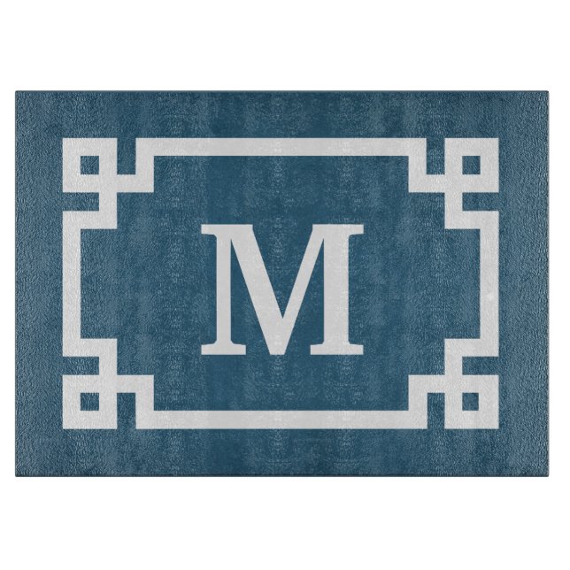 Tabla De Cortar Diseño del monograma (Anverso)
