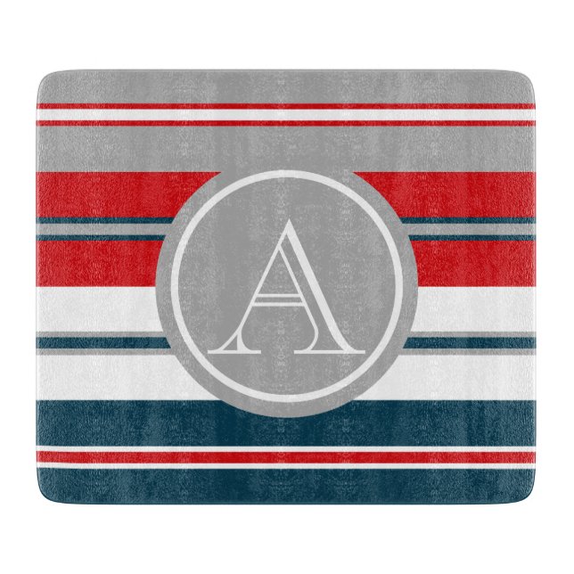 Tabla De Cortar Diseño del monograma (Anverso)