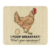 Diseño divertido Brown del desayuno de los