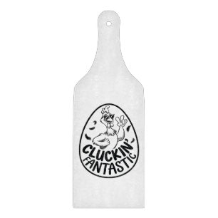 Tabla De Cortar Diseño divertido con tema de pollo Cluckin 'Fantas