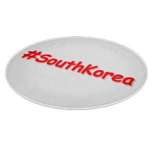 Tabla De Cortar Diseño elegante de "Corea del Sur". ¡Hazte con una