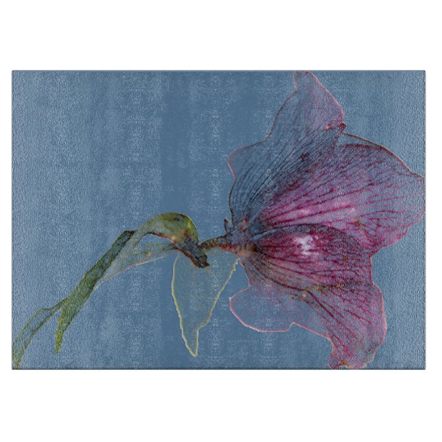 Tabla De Cortar Diseño elegante de flores (Anverso)