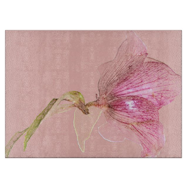 Tabla De Cortar Diseño elegante de flores (Anverso)