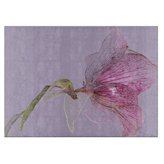 Tabla De Cortar Diseño elegante de flores (Anverso)