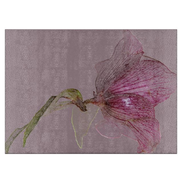 Tabla De Cortar Diseño elegante de flores (Anverso)