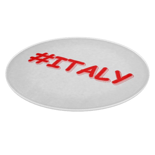 Tabla De Cortar Diseño "ITALIA". ¡Hazte con una en Zazzle (Borde)