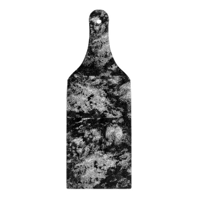 Tabla De Cortar Diseño obsidiano de copo de nieve (Anverso)