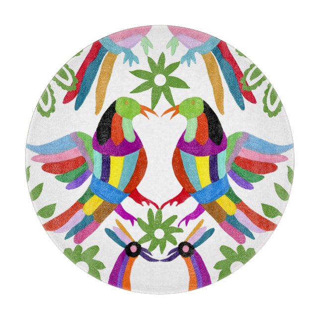 Tabla De Cortar Diseño otomí moderno III (Anverso)