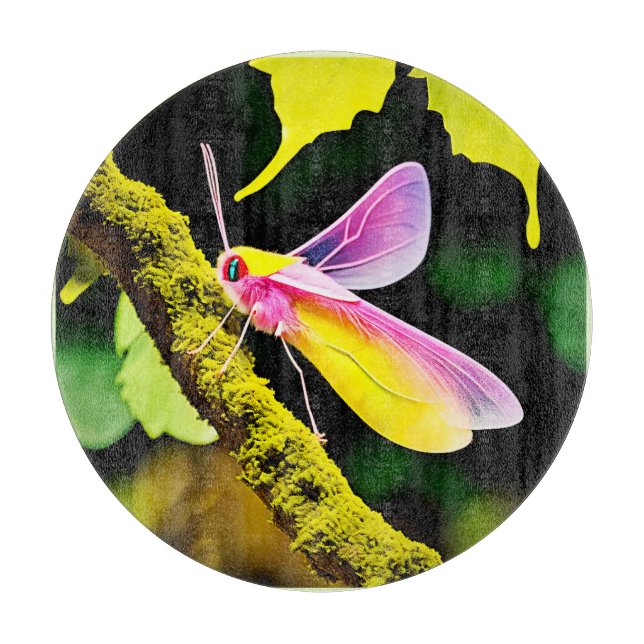 Tabla De Cortar Diseño vibrante de ramas (Anverso)